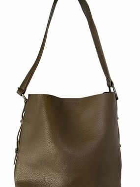 Steve Madden Bucket Bag - Deep Olive Green Bucket with removal strap